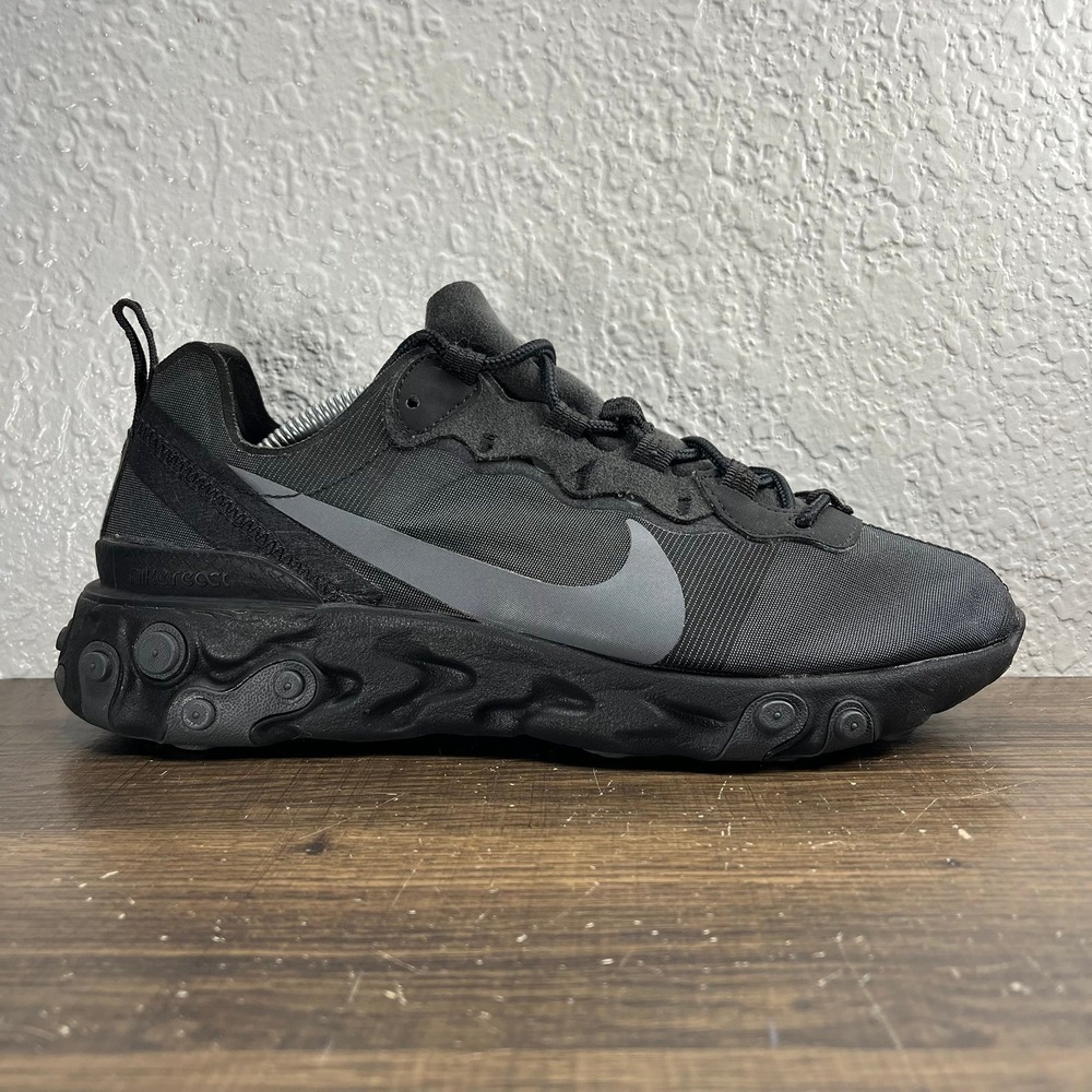 Nike Element 55 Triple Black Men's Shoes - Men's Size 7
